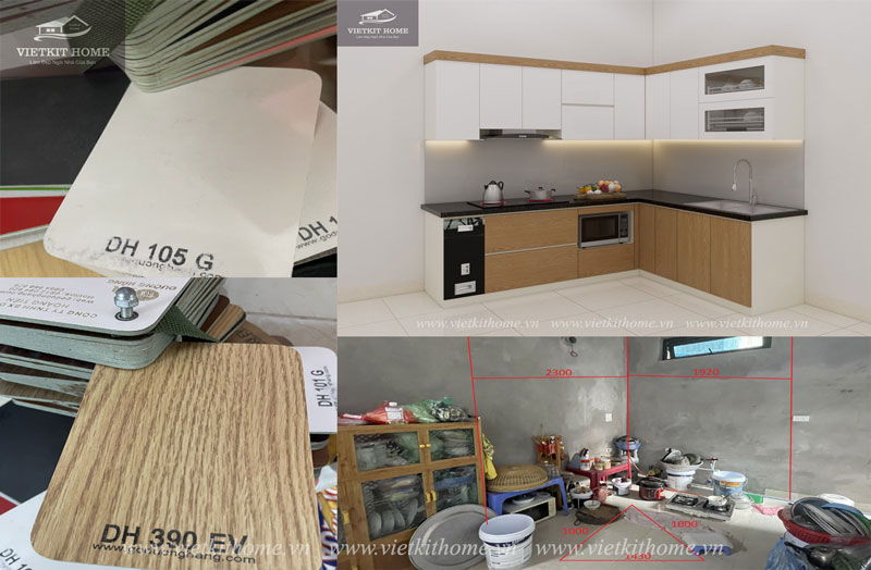 Làm Tủ Bếp Tại Thạch Bàn - Long Biên, Gia Đình Anh Tuấn Ngọc