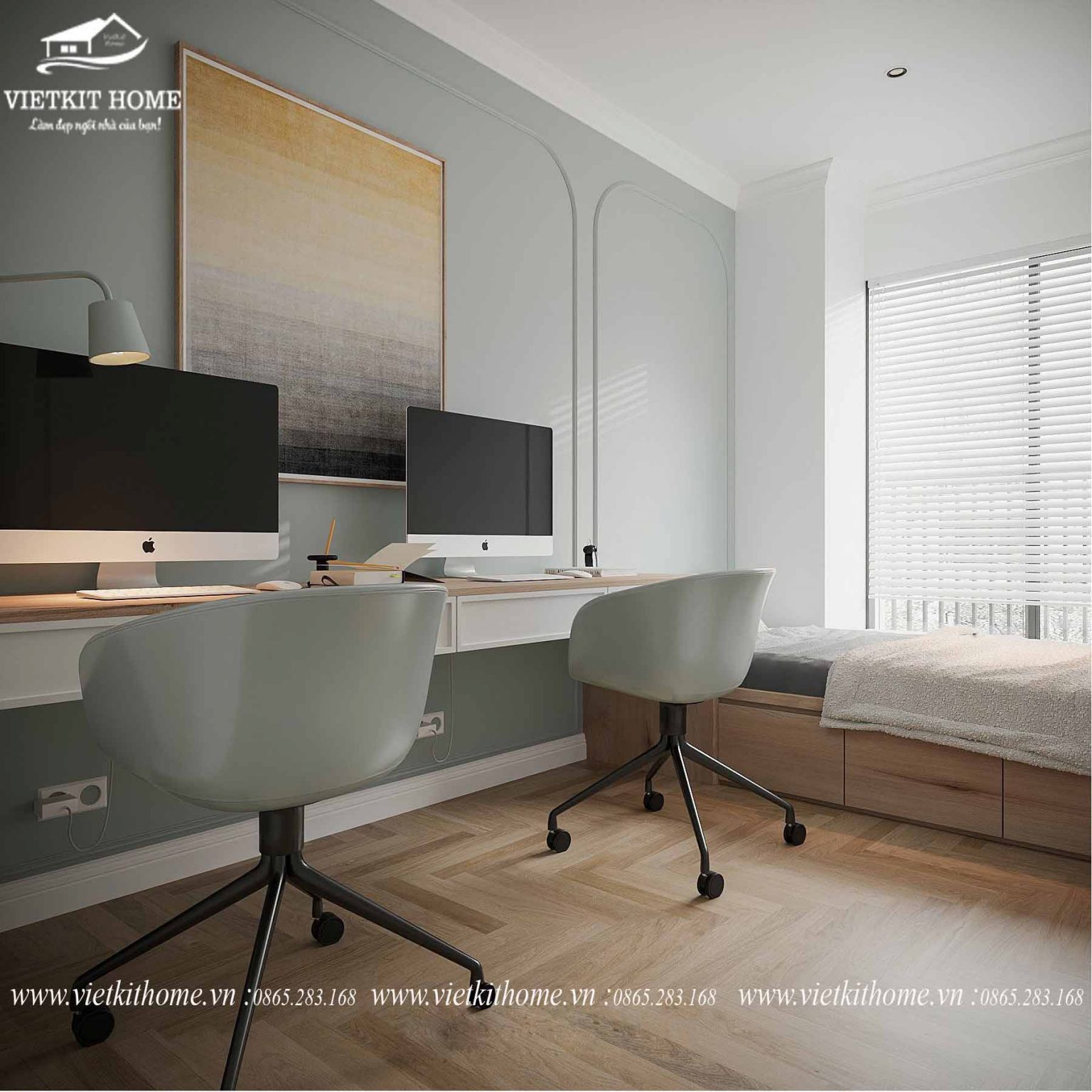 Làm Nội thất chung cư Berriver Long Biên