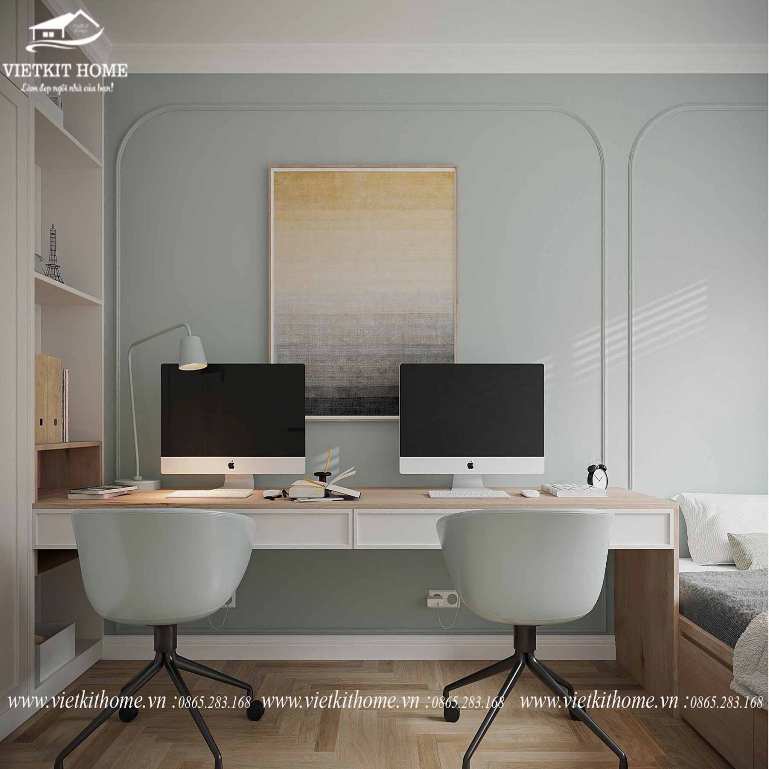 Làm Nội thất chung cư Berriver Long Biên