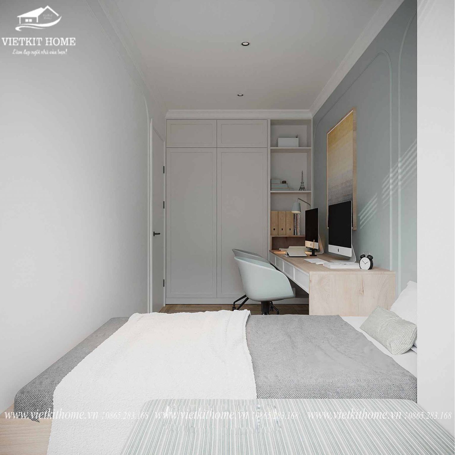 Làm Nội thất chung cư Berriver Long Biên