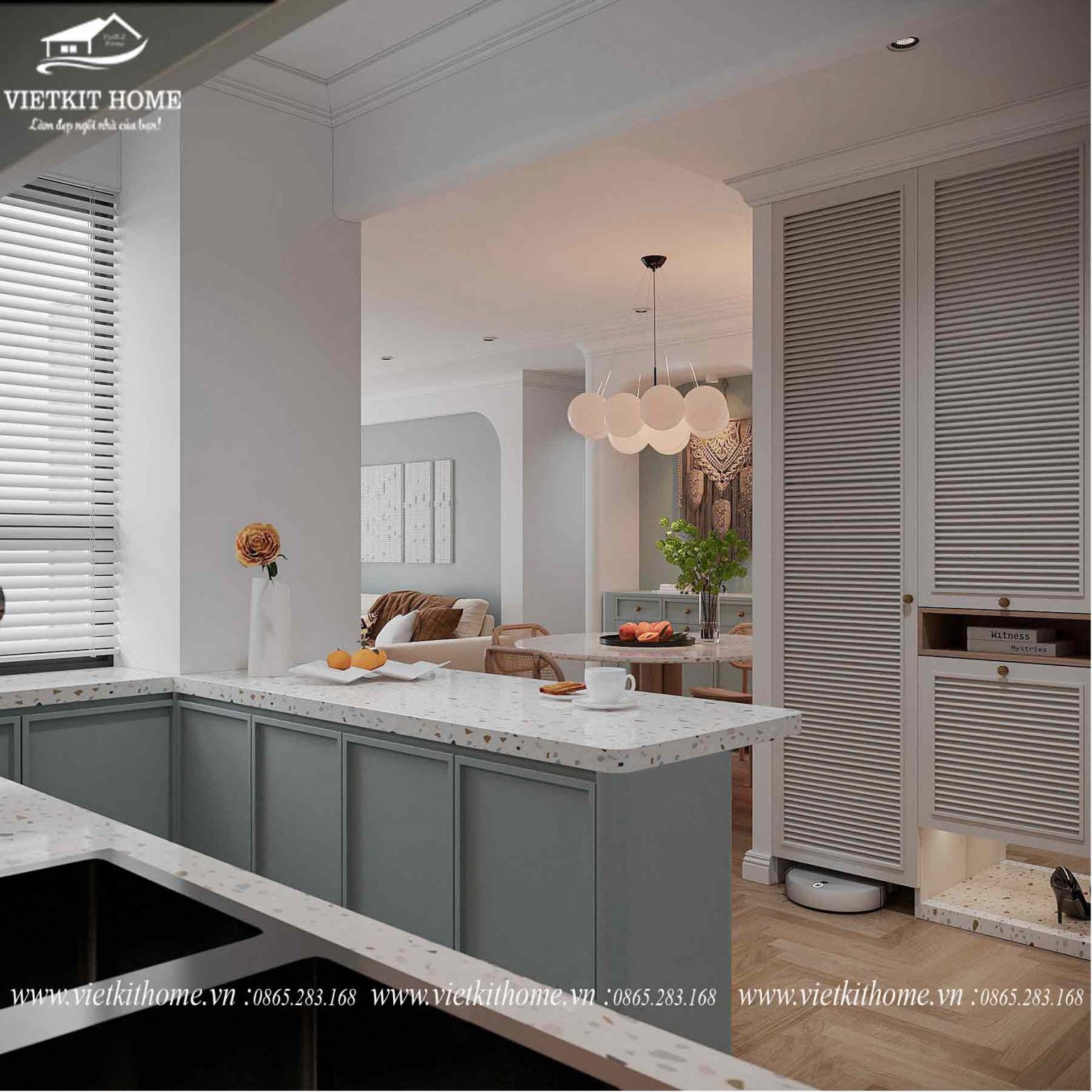 Làm Nội thất chung cư Berriver Long Biên