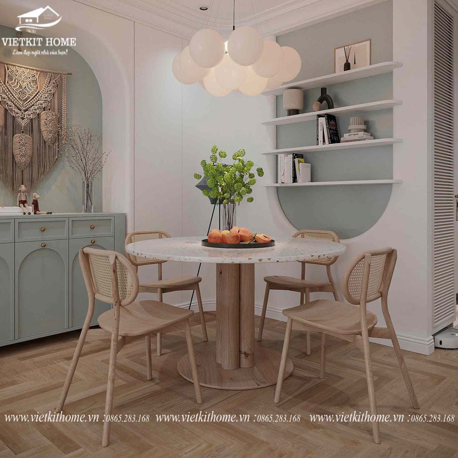 Làm Nội thất chung cư Berriver Long Biên