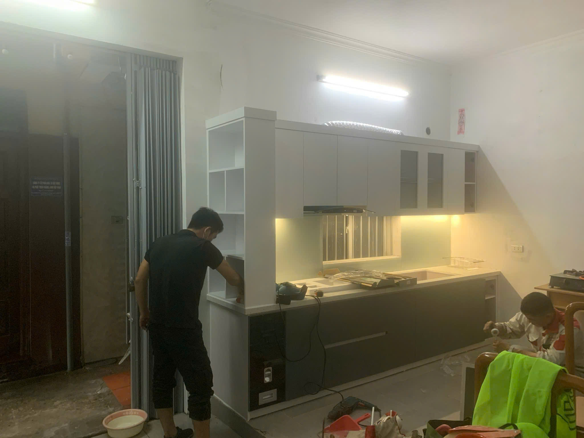 tủ bếp inox giá rẻ Hà Nội