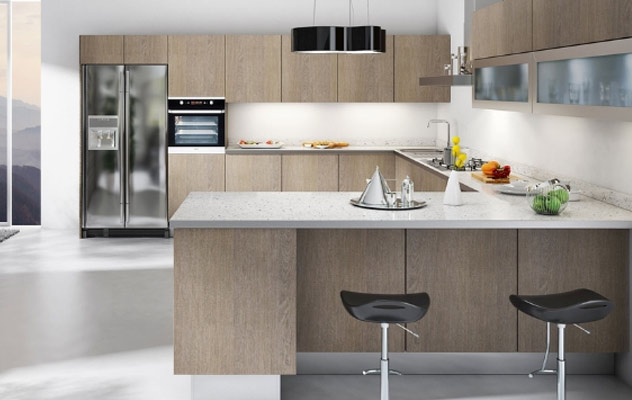 tủ bếp hình chữ G