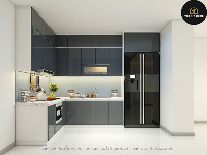 mau-tu-bep-hien-dai-chu-l-vietkithome Mẫu tủ bếp đẹp 2022-Vietkit Home