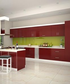 Tủ bếp có Quầy Bar Đẹp 2021- Vietkit Home