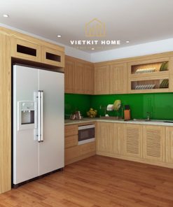 Mẫu Tủ Bếp Sồi Nga- Vietkit Home