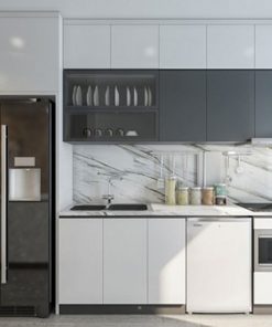 Mẫu tủ bếp dạng chữ "I"- Vietkit Home