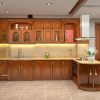 Tủ bếp gỗ xoan đào- Gỗ Xoan Đào Vietkit Home