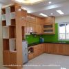 Mẫu Tủ Bếp Gỗ Sồi Nga Đẹp giá rẻ-vietkithome, Tủ Bếp Gỗ Sồi Nga
