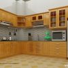 Tủ bếp Gỗ Dổi| Nội Thất Vietkit Home