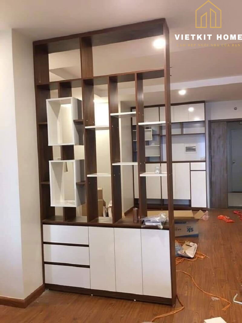 ke-vach-ngan-dep Kệ Trang Trí/ Vách Ngăn Đẹp 2021- Vietkit Home