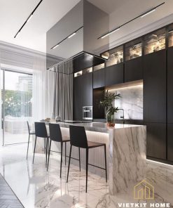 Xưởng Nội Thất Tủ Bếp Có Quầy Bar tại Hà Nội- Vietkit Home