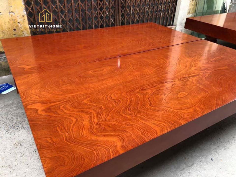 sap-dep-Go-xoan-dao-tu-nhien Tủ bếp gỗ xoan đào- Gỗ Xoan Đào Vietkit Home