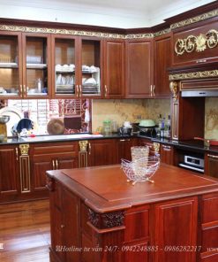 Hotline 0865.283.168 tư vấn Tủ Bếp Giáng Hương uy tín + giá tốt