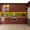 Tủ bếp gỗ xoan đào- Gỗ Xoan Đào Vietkit Home