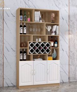 Mẫu tủ rượu Đẹp 2021 trong phòng khách- Vietkit Home
