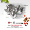 Bộ nồi Fivestar 5 món vung kính- Vietkit Home