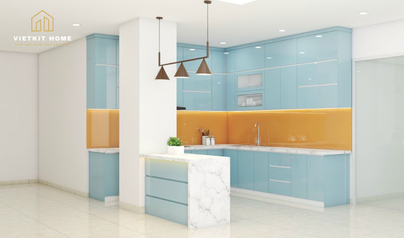 mau-tu-bep-inox-vietkithome-1 nên đặt Tủ bếp inox 304 Vietkit Home