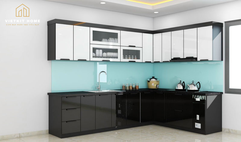 mau-tu-bep-inox-vietkithome-2 nên đặt Tủ bếp inox 304 Vietkit Home