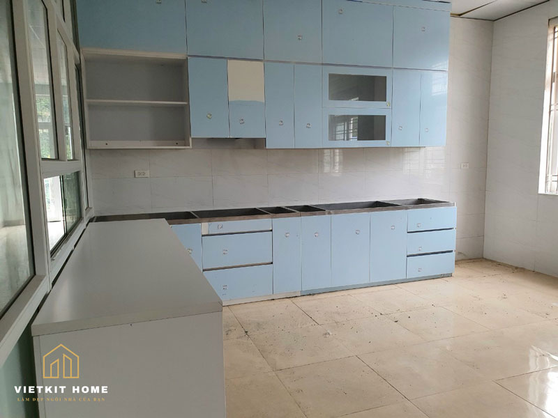 mau-tu-bep-inox-vietkithome-5 nên đặt Tủ bếp inox 304 Vietkit Home