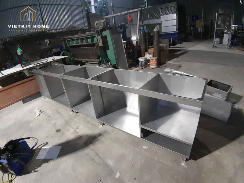 mau-tu-bep-inox-vietkithome-9 nên đặt Tủ bếp inox 304 Vietkit Home