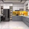 Làm nội thất tủ bếp cho khách hàng tại Long Biên