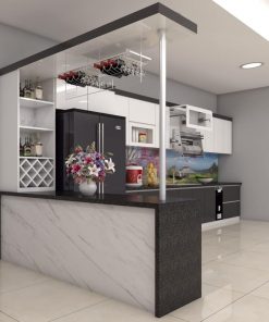 Vietkit Home chuyên làm tủ bếp có quầy bar uy tín