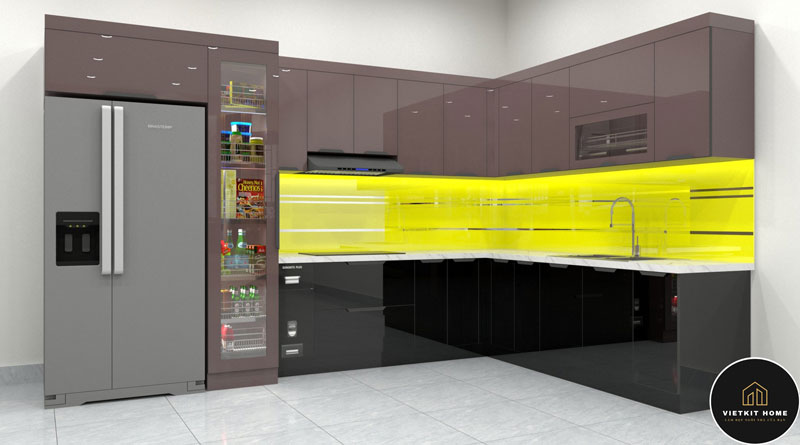 gia1-tu-bep-inox-canh-kinh-vietkithome Tủ Bếp Inox Cánh Acrylic Khuyến Mại- Vietkit Home