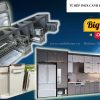 Tủ Bếp Inox Cánh Kính Cường Lực giá rẻ nhất Hà Nội www.vietkithome.vn |Hotline: 0865.283.168