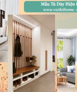 Mẫu Tủ Giày Hiện Đại giá rẻ 2022- Vietkit Home