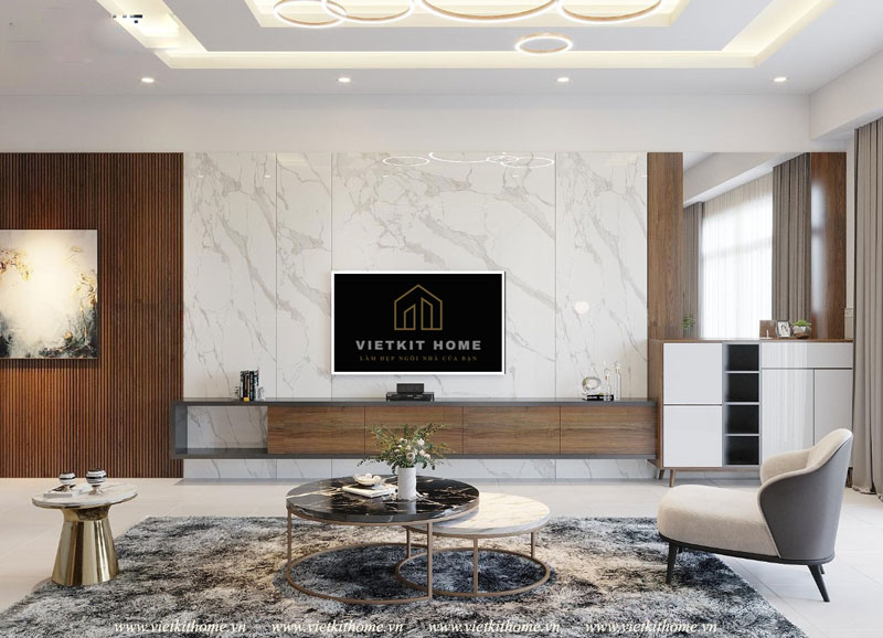 ke-tu-tivi-nha-pho-noi-that-vietkithome Làm kệ tivi rẻ nhất Hà Nội- Vietkit Home