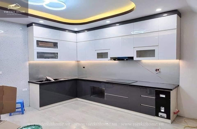 2tu-bep-hien-dai-vietkit-home-2023 Làm tủ bếp giá rẻ tại Long biên Hà Nội-Vietkit Home