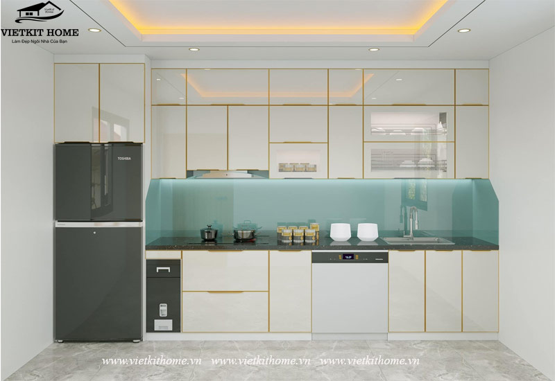 Vietkit Home chuyên làm Tủ Bếp Inox Đẹp giá rẻ