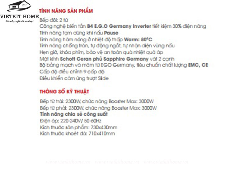 Bep-tu-CZ9979GRC-Vietkit-Home Vietkit Home phân phối Bếp Từ Canzy CZ 9979 GRC giá rẻ nhất thị trường.