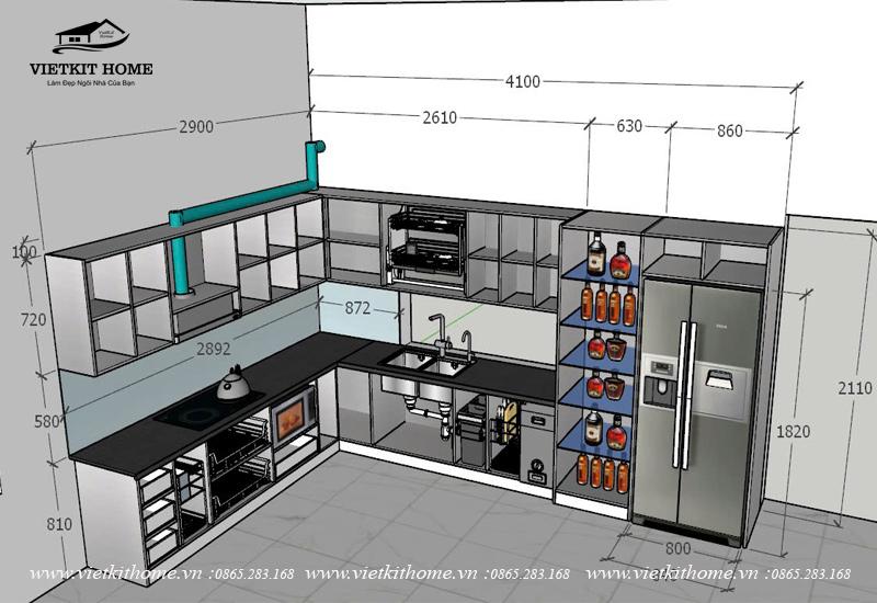 Tủ Bếp Inox 304 cánh kính cường lực Đẹp tại Bắc Ninh Tủ Bếp Inox 304 cánh kính cường lực Đẹp tại Bắc Ninh