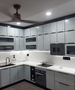 tủ bếp inox treo tường