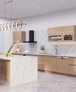 Tủ Bếp Inox Cánh Acrylic Hình Chữ G1 (1)