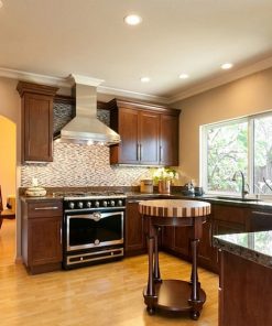 tủ bếp inox hình chữ U