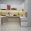 tủ bếp gỗ hình chữ G