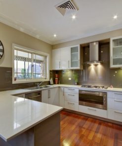 tủ bếp inox hình chữ G5